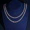VVS Moissanite Diamond Cuban Chain Brass 6MM
