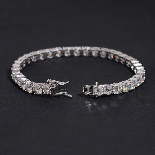 VVS Lab Diamond Tennis Bracelet 4MM 30 Pointer