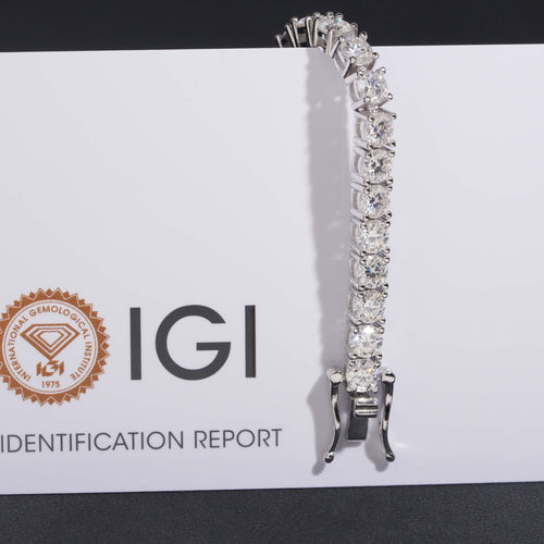 VVS Lab Diamond Tennis Bracelet 4MM 30 Pointer