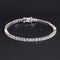 Lab Diamond Tennis Bracelet Solid Silver 3MM