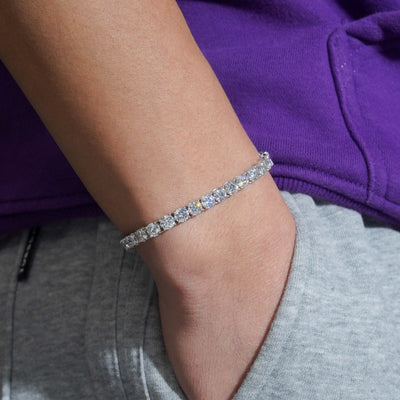 VVS Lab Diamond Tennis Bracelet 5MM IGI