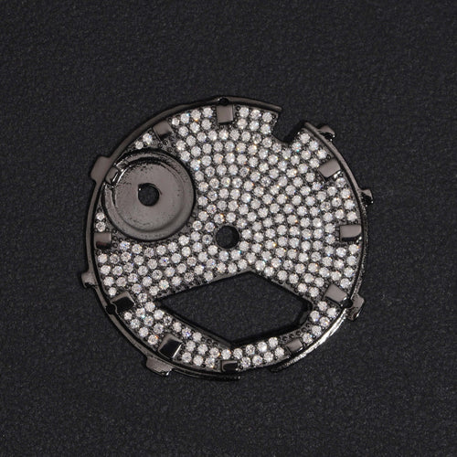 GA2100 Inside Iced Out Dial Moissanite Diamond G Shock