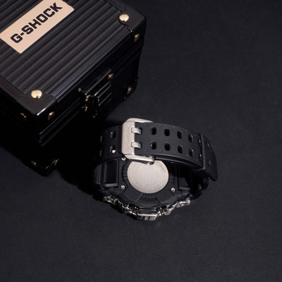 Black Mix White Moissanite Diamond Casio G Shock Watch GX56