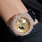 Rose Gold Moissanite Diamond G Shock Watch GA2100
