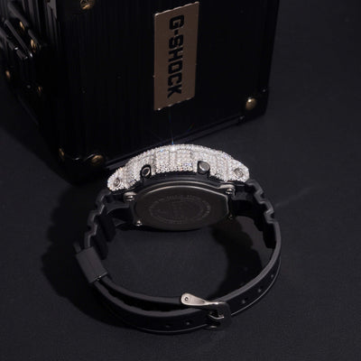 Fully Iced Moissanite Diamond DW6900 Watch G Shock
